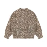 Daily7 Sweat Jacket Print - Sandshell