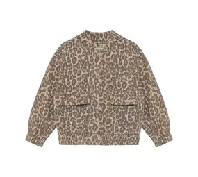 Daily7 Sweat Jacket Print - Sandshell