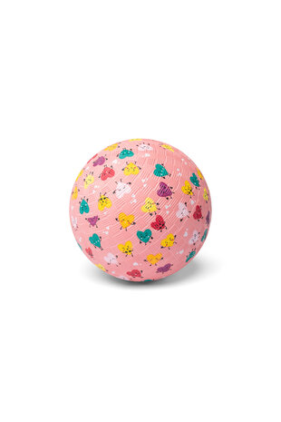 Little L Rubber Bal Hartjes - 13 cm
