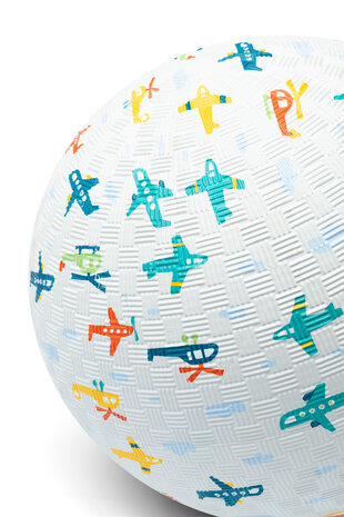 Little L Rubber Bal Vliegtuigen - 13 cm