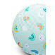 Little L Rubber Bal Regenboog - 18 cm