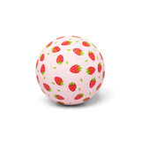 Little L Rubber Bal Aardbei - 13 cm