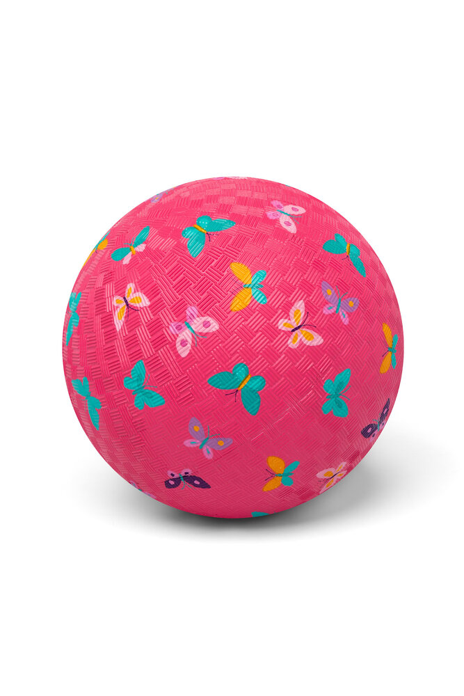 Little L Rubber Bal Vlinders - 13 cm