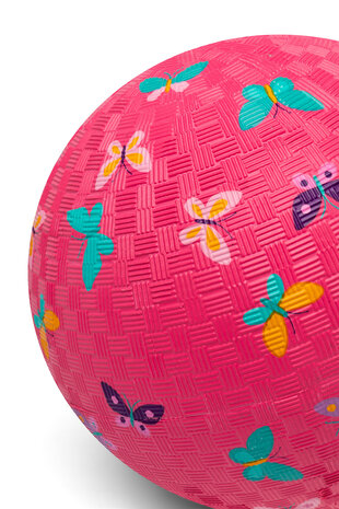 Little L Rubber Bal Vlinders - 18 cm