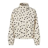 Y.A.S Fipa LS Quilted Jacket - Pristine Black Dots