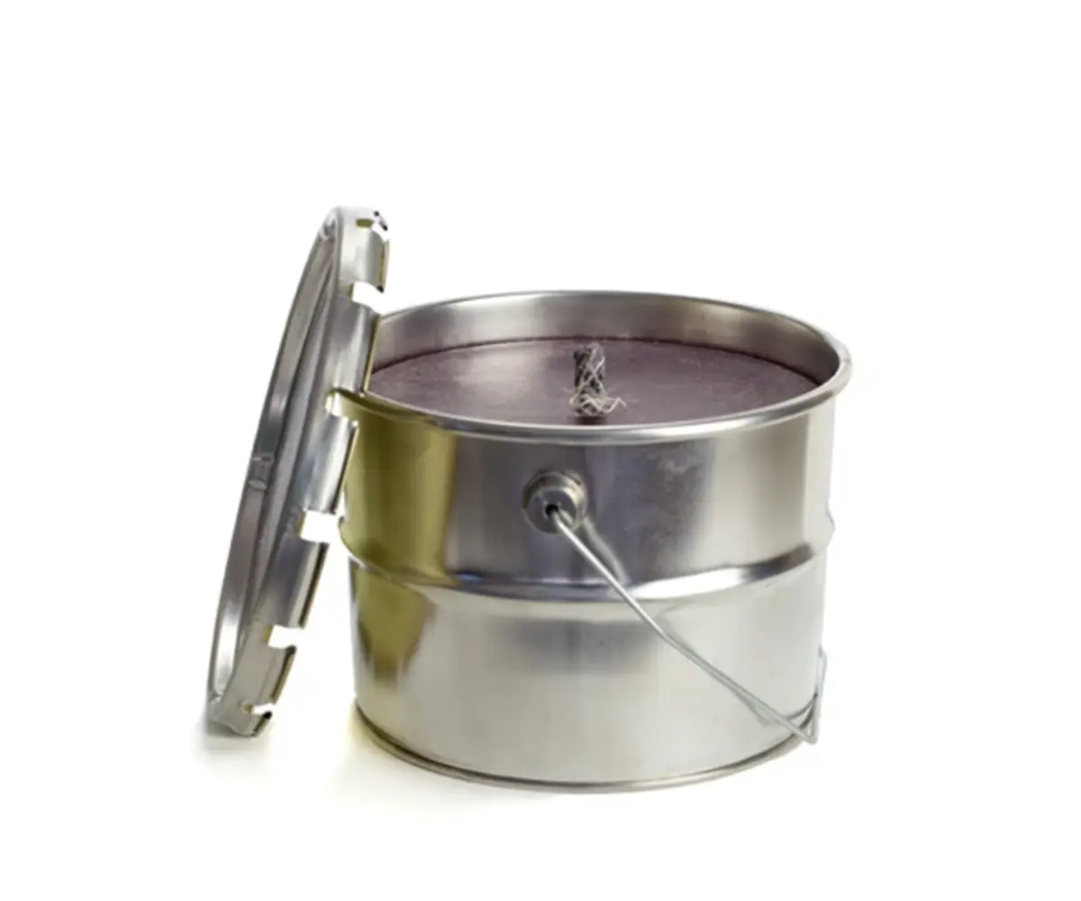 Rustik Lys Buitenkaars in blik 18x14 – Aubergine Rustik Lys Buitenkaars in blik 18x14 – Aubergine