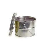 Rustik Lys Buitenkaars in blik 18x14 – Aubergine