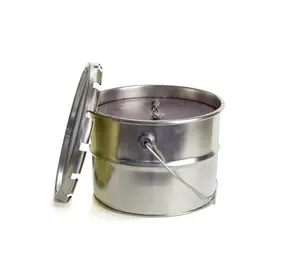 Rustik Lys Buitenkaars in blik 18x14 – Aubergine