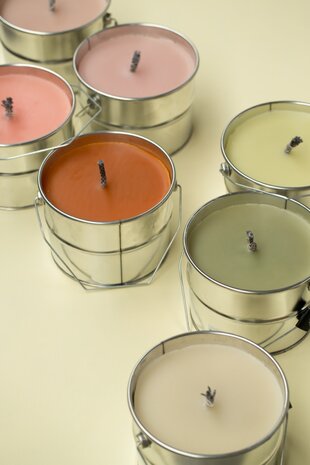 Rustik Lys Buitenkaars in blik 18x14 – Aubergine Rustik Lys Buitenkaars in blik 18x14 – Aubergine