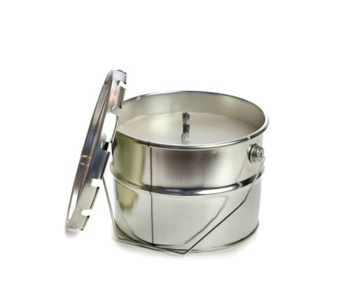 Rustik Lys Buitenkaars in blik 18x14 – Linnen