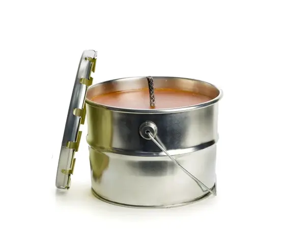 Rustik Lys Buitenkaars in blik 18x14 – Terracotta