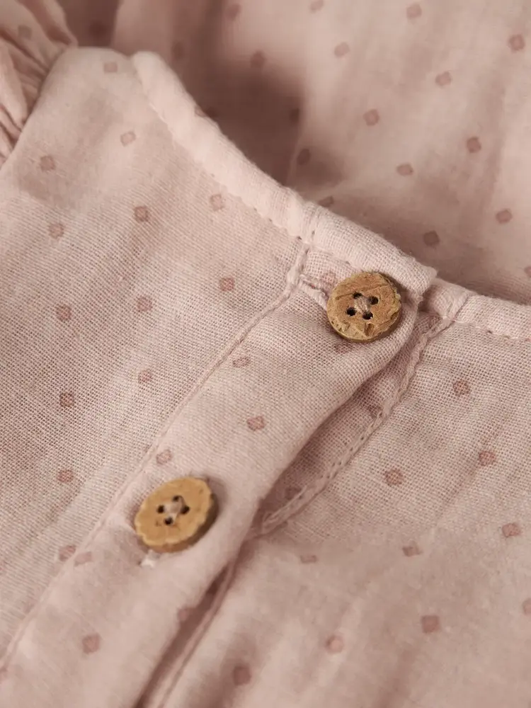 Lil' Atelier Dembe SS Loose Body Dress - Peach Whip