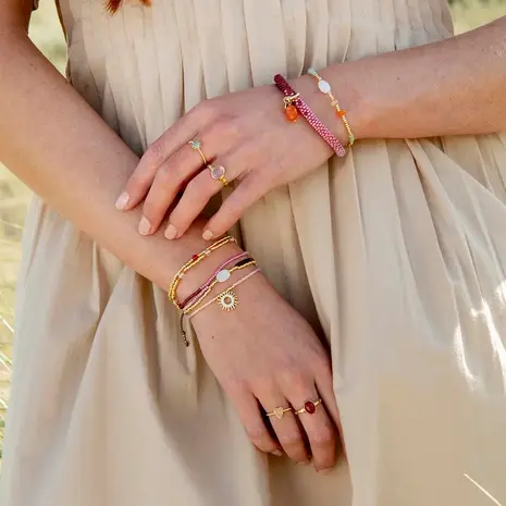 A Beautiful Story Talented 126 Carnelian Bracelet GC