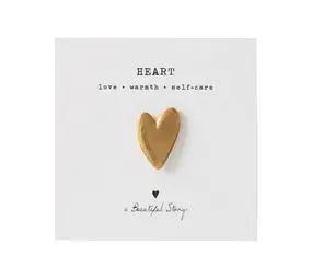 A Beautiful Story Brooch Heart GP
