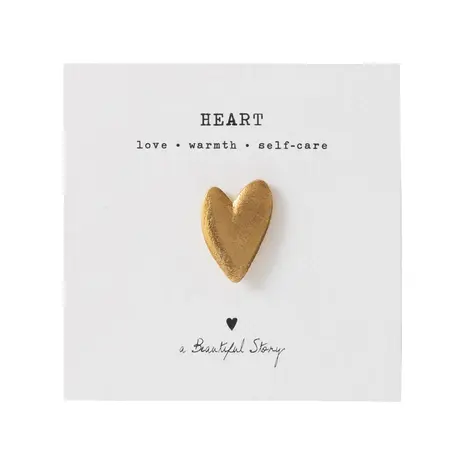 A Beautiful Story Brooch Heart GP