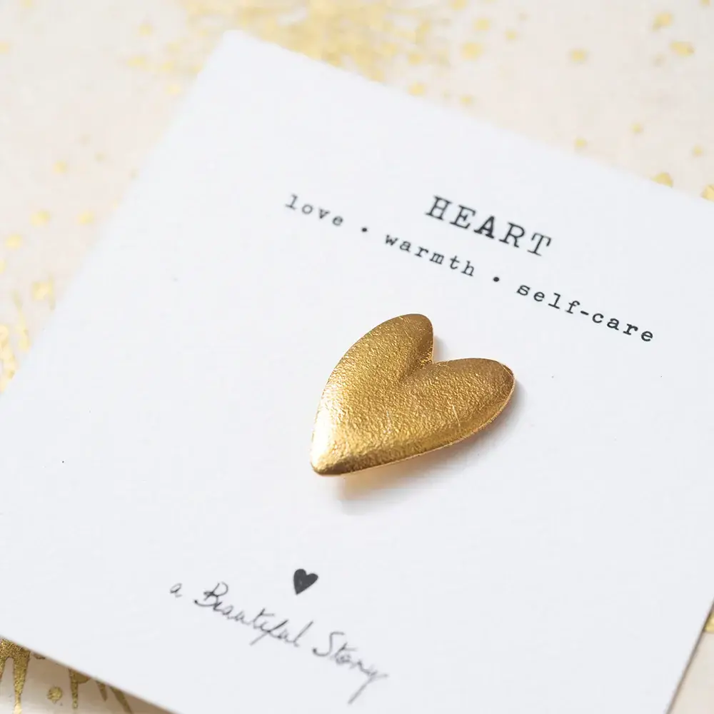 A Beautiful Story Brooch Heart GP