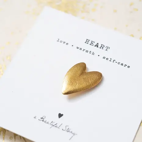 A Beautiful Story Brooch Heart GP