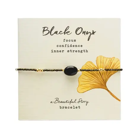 A Beautiful Story Wanting Black Onyx Bracelet GC