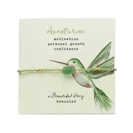 A Beautiful Story Wanting Aventurine Bracelet