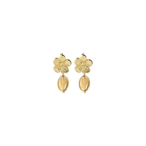A Beautiful Story Ember Citrine Earrings GP