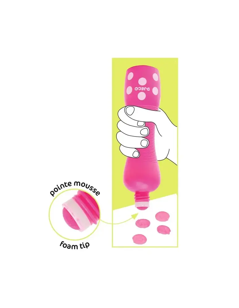 Djeco Grote Puntmarkers - Neon