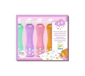 Djeco Grote Puntmarkers - Pearly