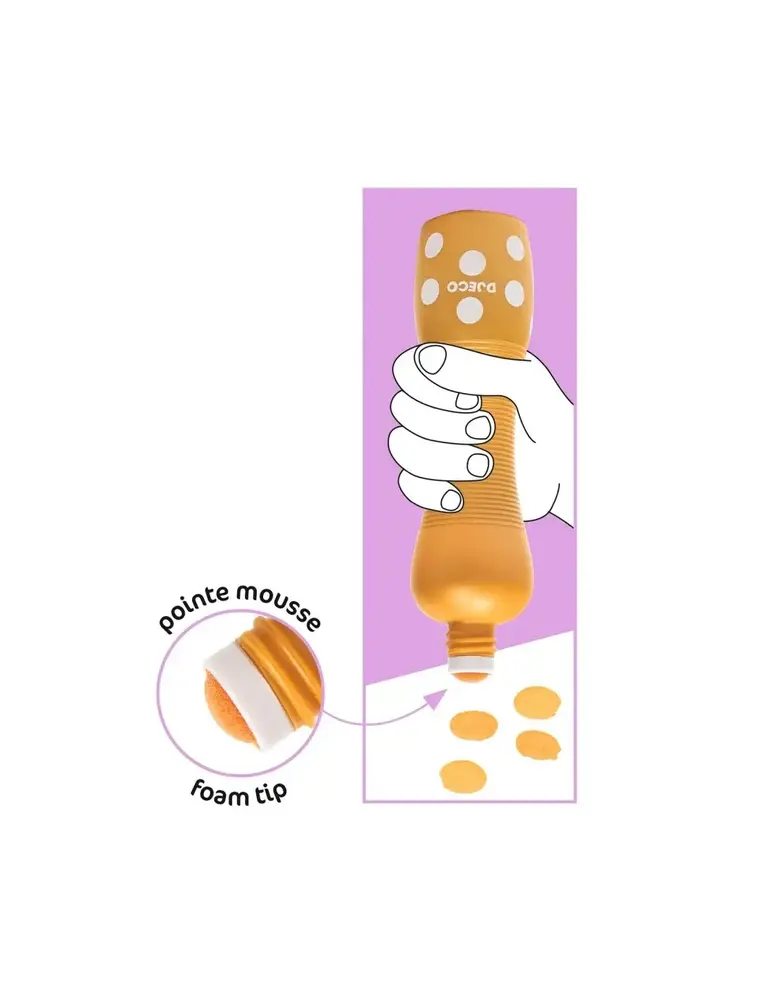 Djeco Grote Puntmarkers - Pearly