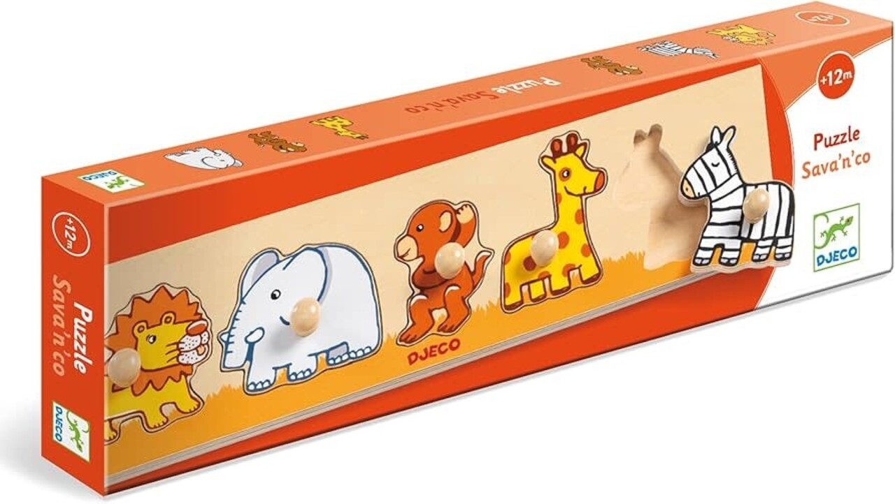 Djeco Knoppuzzel Sava'n'co