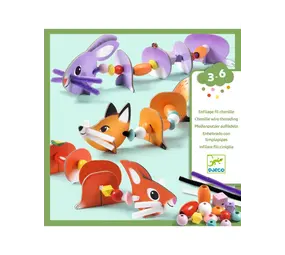 Djeco Schattige Dieren Rijgen