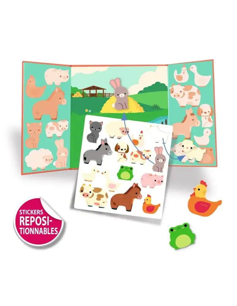 Djeco Stickers Boerderijdieren