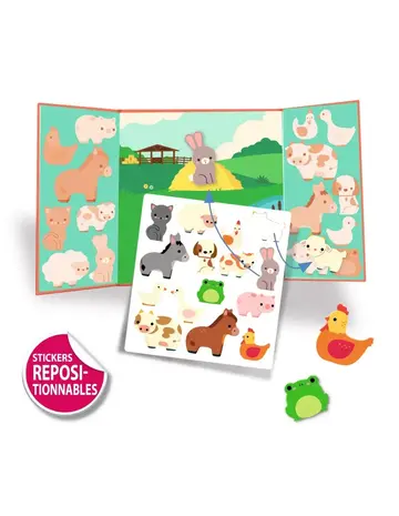 Djeco Stickers Boerderijdieren