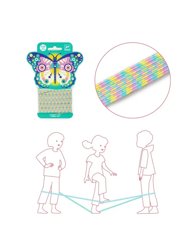 Djeco Springelastiek Vlinder
