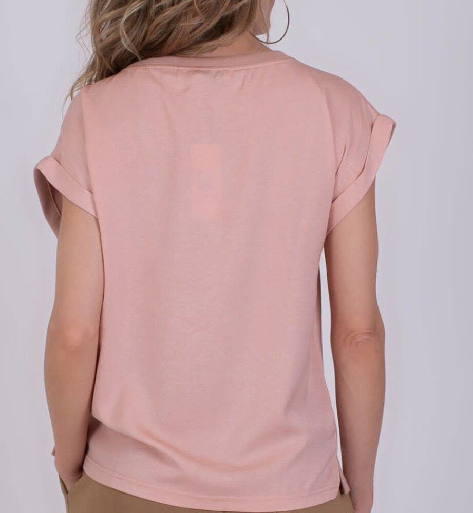 The Clothed Top Troje - Old Pink