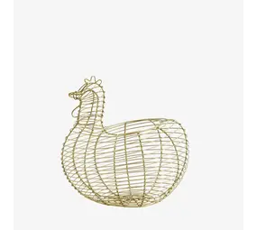 Madam Stoltz Iron hen basket
