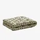 Madam Stoltz Printed cotton mattress - Off white, brown, green