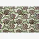 Madam Stoltz Printed cotton mattress - Off white, brown, green