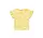 Girls T-shirt ruffle sleeve - Pastel Yellow