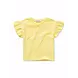 Sproet & Sprout Girls T-shirt ruffle sleeve - Pastel Yellow