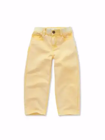 Sproet & Sprout Denim pants yellow - Pastel Yellow
