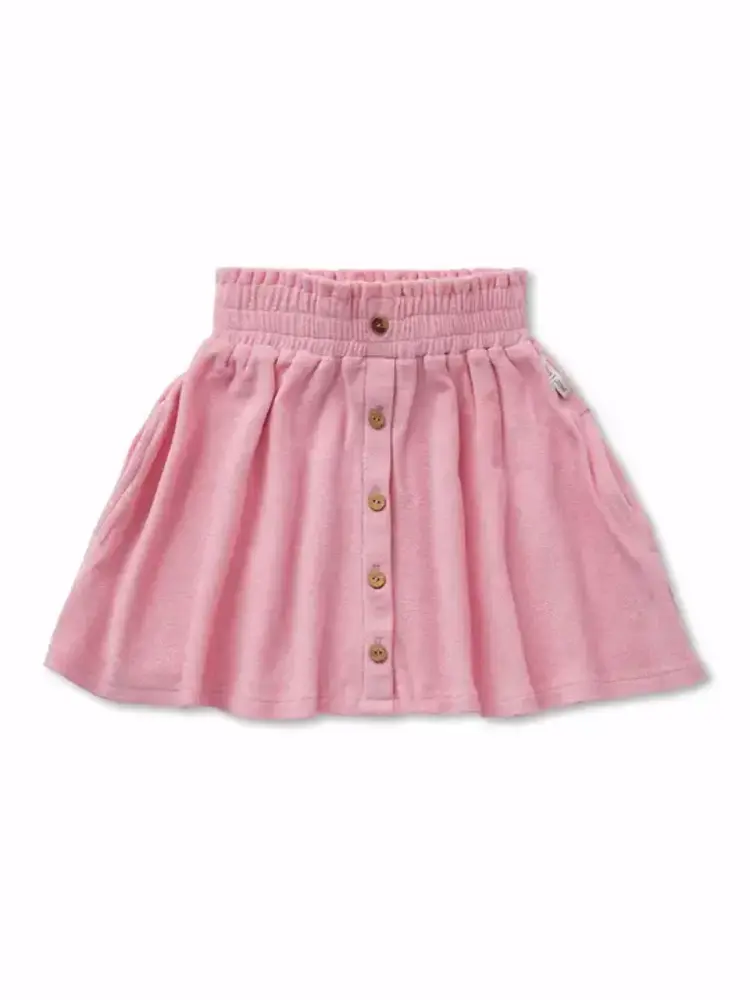 Sproet & Sprout Smock skirt buttons - Podium Pink