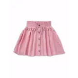Sproet & Sprout Smock skirt buttons - Podium Pink
