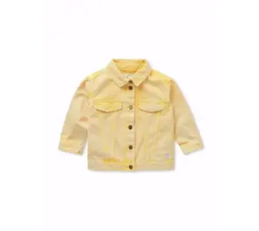 Sproet & Sprout Denim jacket - Pastel Yellow