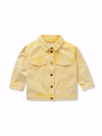 Sproet & Sprout Denim jacket - Pastel Yellow