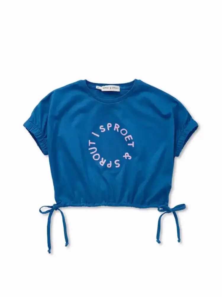 Sproet & Sprout Girls T-shirt Sproet - Sports Blue