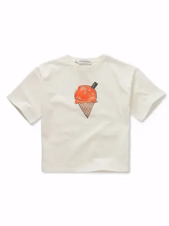 Sproet & Sprout T-shirt ice cream - Off-white