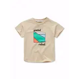 Sproet & Sprout Raglan T-shirt padel rebel - Sesame