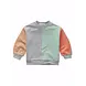 Sproet & Sprout Sweatshirt colourblock - Silt Green Sproet & Sprout Sweatshirt colourblock - Silt Green