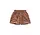 Muslin shorts animal print - Camel