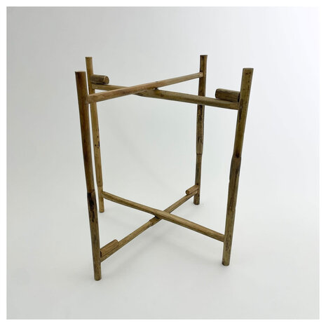 Tafelstandaard Double Bamboe - Medium