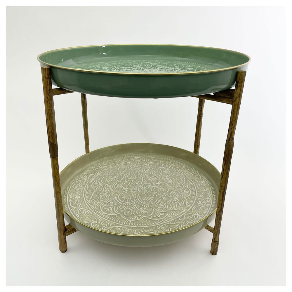 Tafelstandaard Double Bamboe - Large